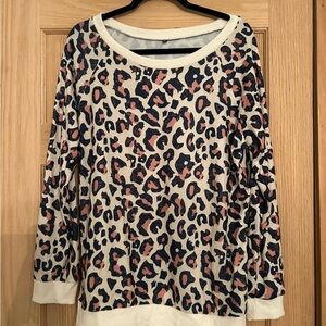 Leopard Print Sweater